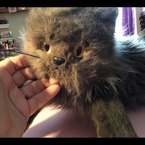 1999 ty Smokey the Persian cat stuffed animal